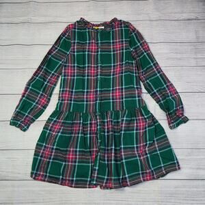 9/10 Boden Plaid Flannel Dress